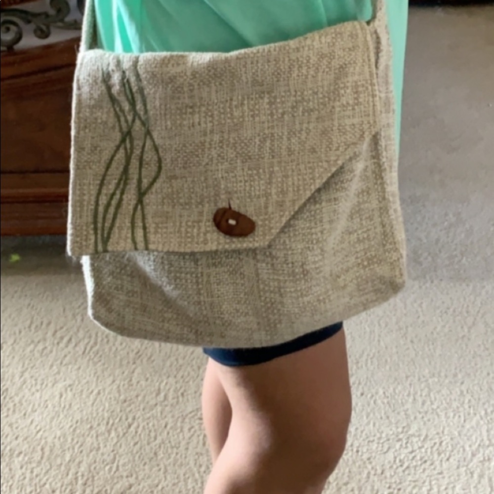 Free People Hemp Crossbody Bag